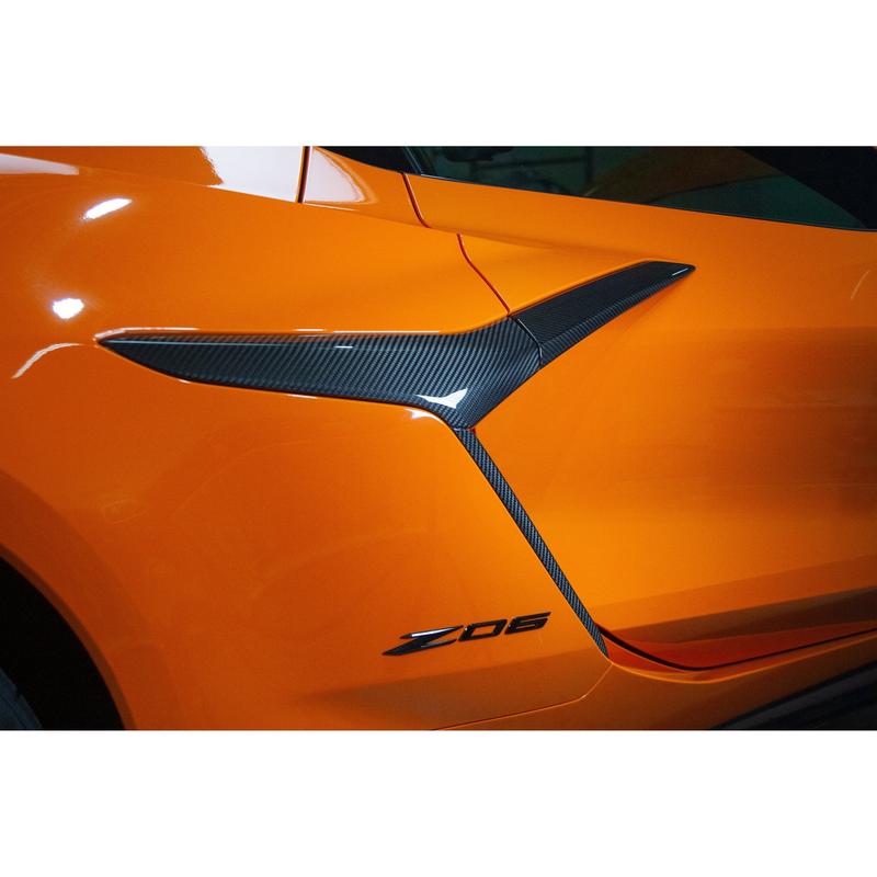 Chevrolet Corvette C8 Z06 Door Handle and Quarter Panel Trim Package 2022-UP