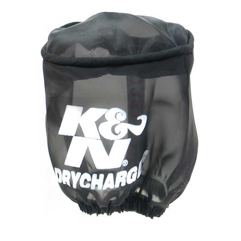 K&N Drycharger Wrap Black 3in W 4in L Closed Top