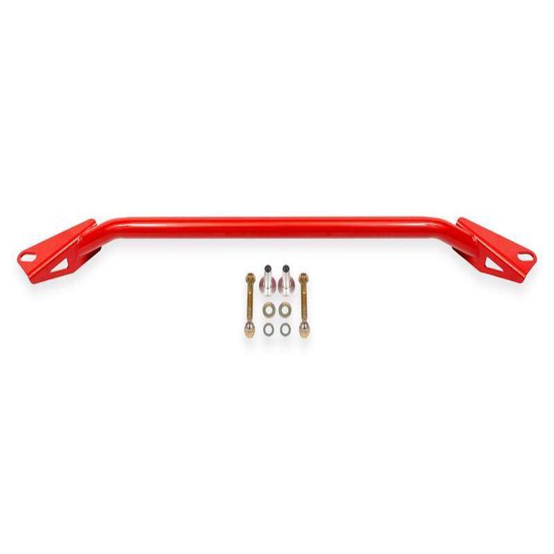 BMR 24-25 Ford Mustang S650 Chassis Brace Front Subframe 2-point - Red