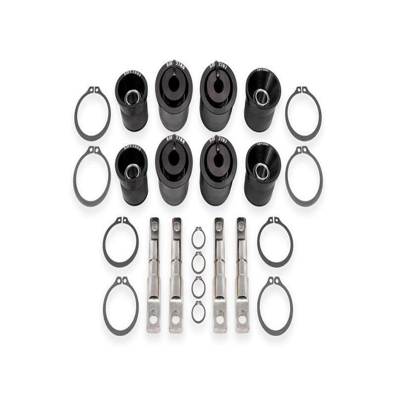 BMR 06-13 Chevrolet Corvette (C6) Z06/ZR1 Rear Upper & Lower Control Arm Bearing Kit - Black