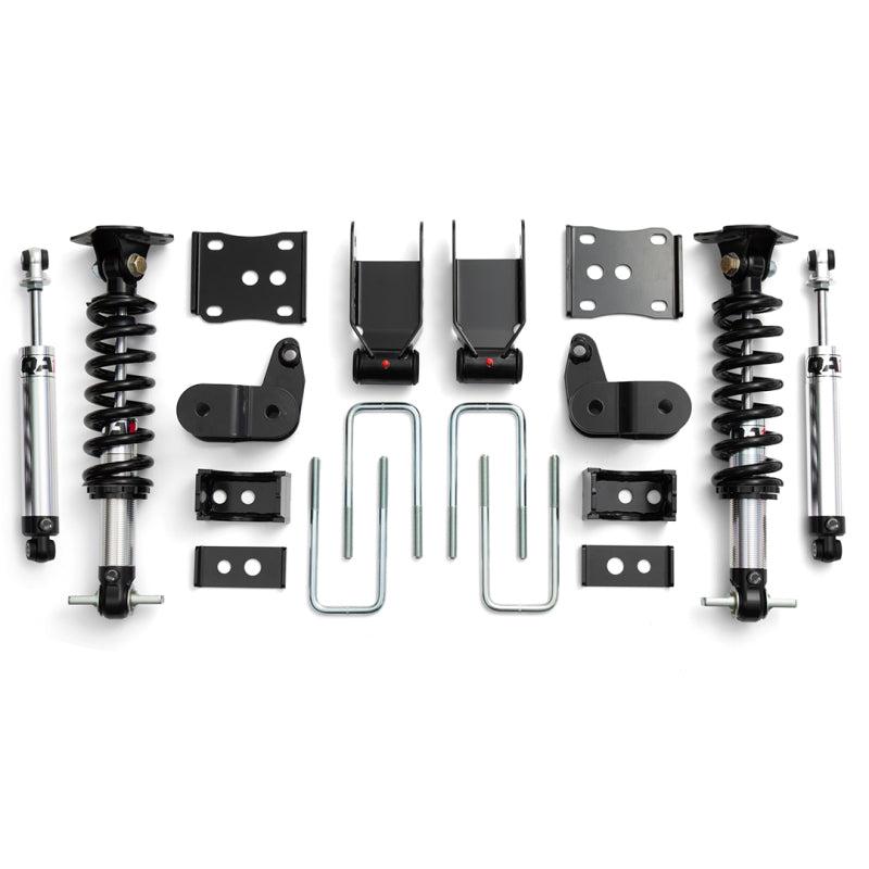 QA1 21-25 Ford F150 4WD Single Adjustable Lowering Kit (3.5in-5.5in)