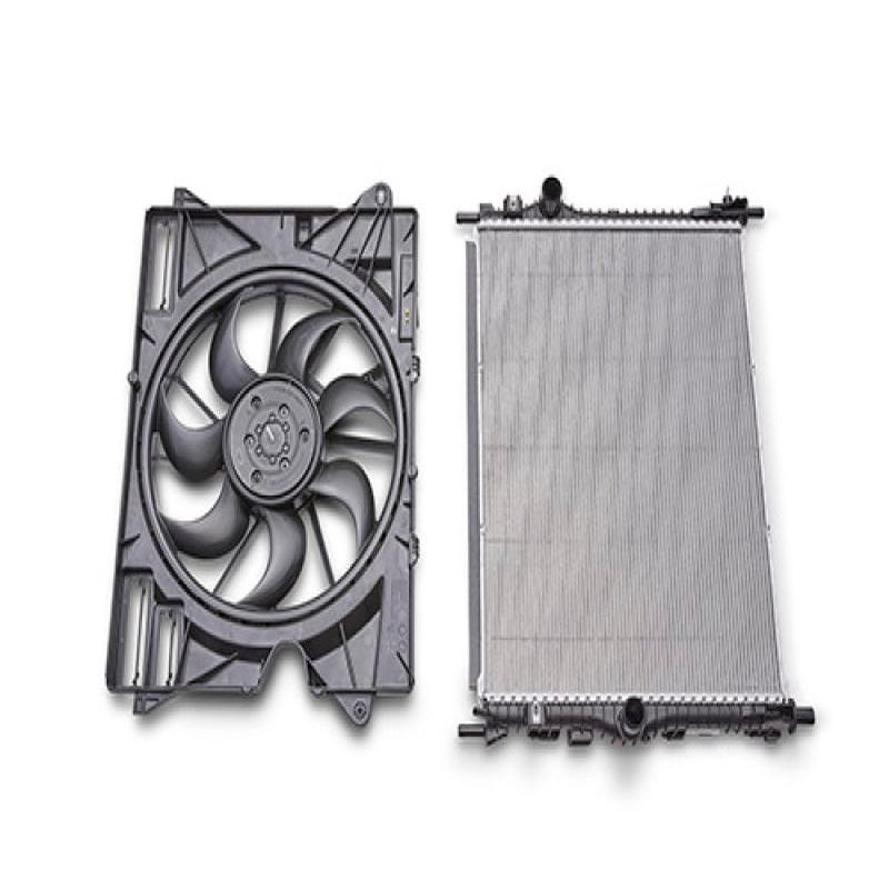 Ford Racing 2024+ Ford Mustang Dark Horse Radiator w/ Fan