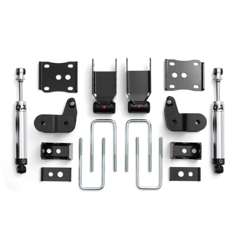 QA1 21-25 Ford F150 Single Adjustable Rear Lowering Kit (3.5in-5.5in)