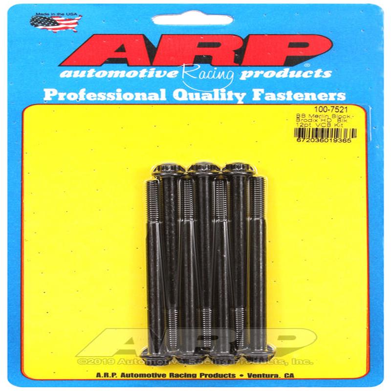ARP Merlin block, Brodix head BB 12pt valve cover bolt kit