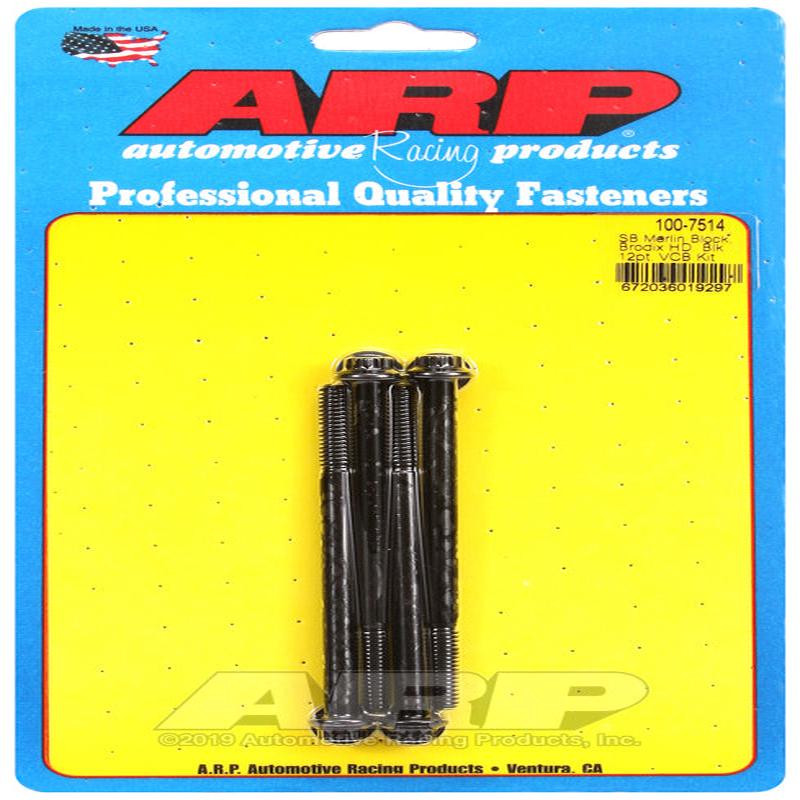 ARP Merlin block, Brodix head SB 12pt valve cover bolt kit