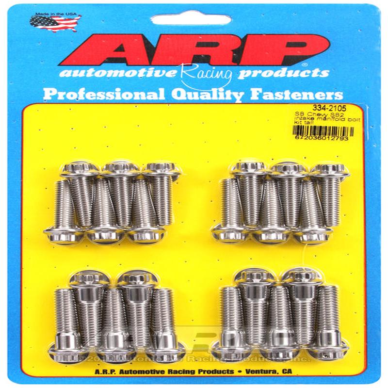 ARP SB Chevy SB2 intake manifold bolt kit tall