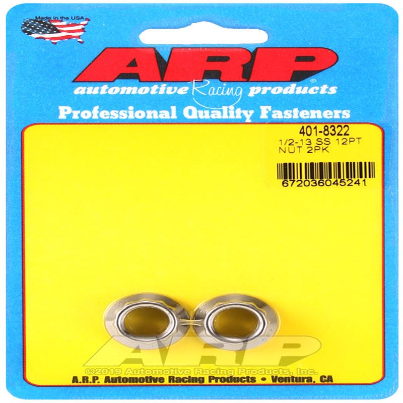 ARP 1/2-13 SS 12pt nut kit
