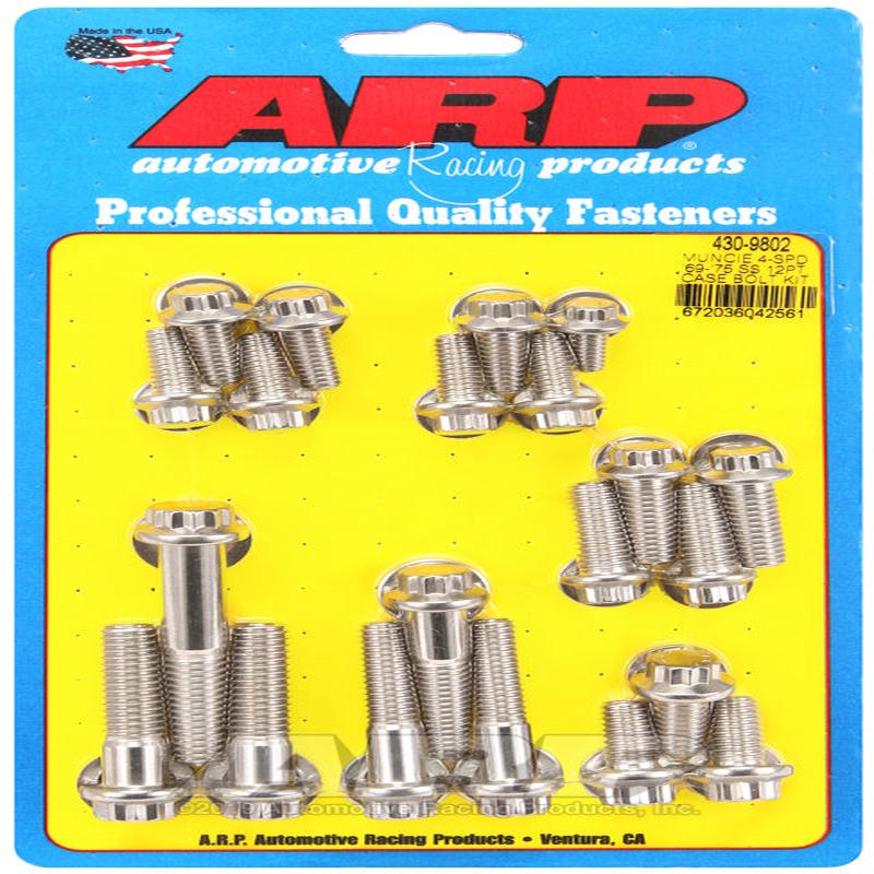 ARP Muncie 4-spd 69-75 SS 12pt trans case bolt kit