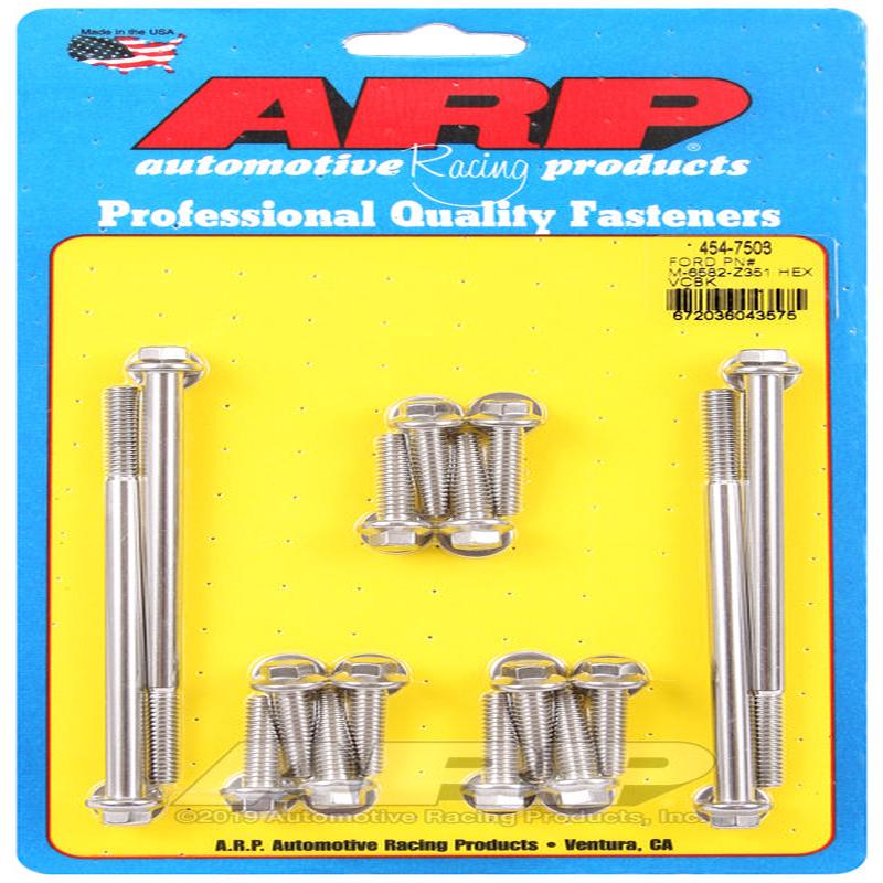 ARP SB Ford PN# M-6582-Z351 hex valve cover bolt kit