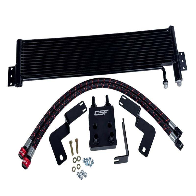 CSF 2021+ Ford Bronco 2.7L EcoBoost External Transmission Oil Cooler Kit