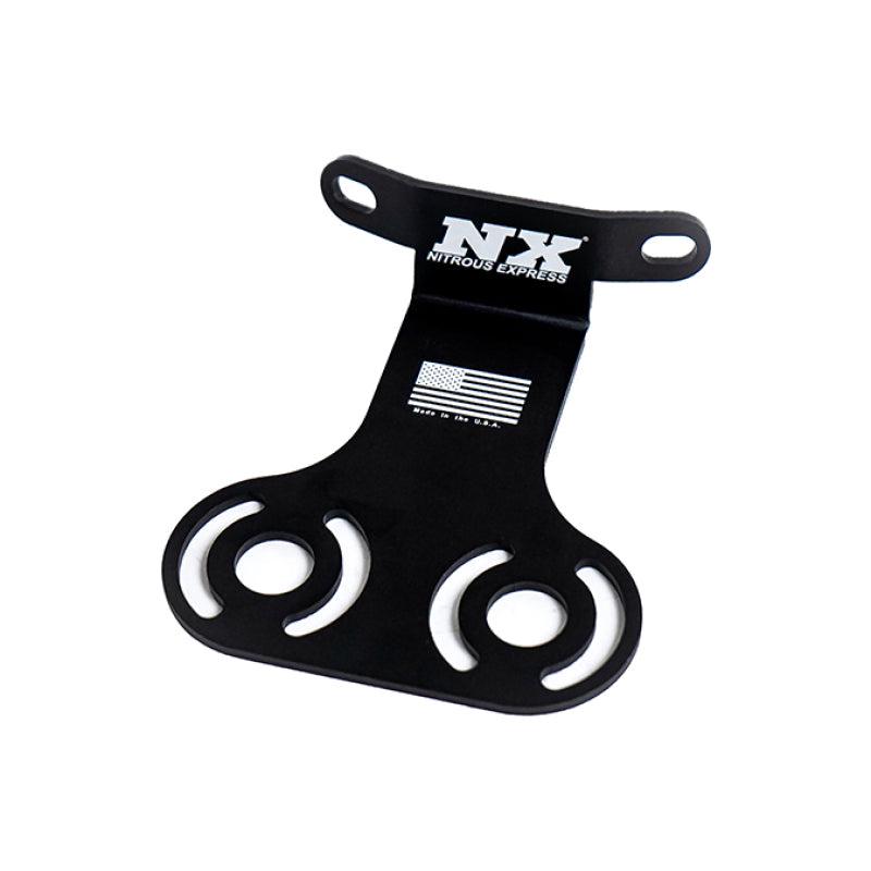 Nitrous Express 2024+ Ford Mustang 5.0L Dual Throttle Body Plate Solenoid Bracket