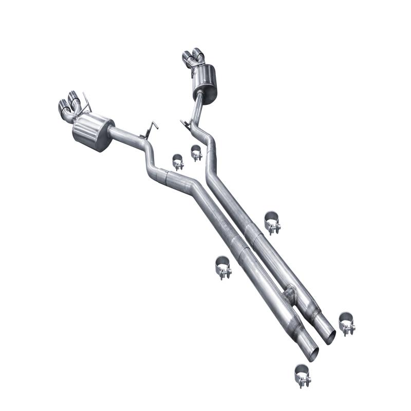 6 Gen Mustang 2018 Quad Tip Catback