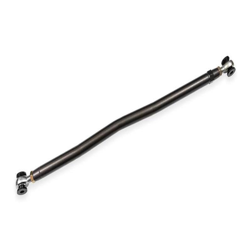 BMR 21+ Ford Bronco DOM Steel Panhard Rod w/ Double Adj. Rod Ends - Black Hammertone
