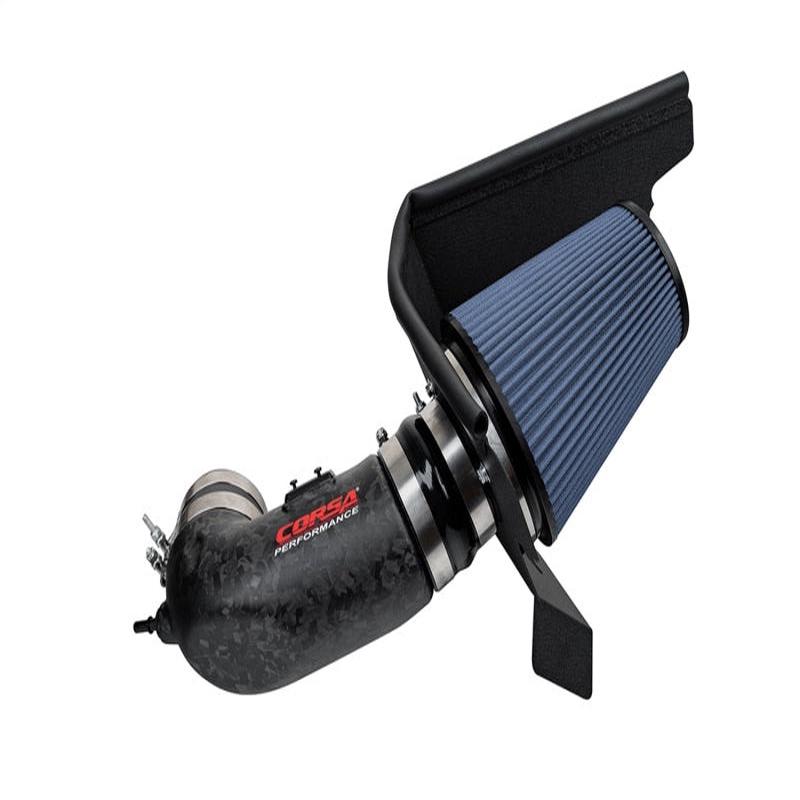 Corsa 17-24 Chevrolet Camaro ZL1 Matte Forged Carbon Fiber Air Intake w/ MaxFlow 5 Oiled Filter