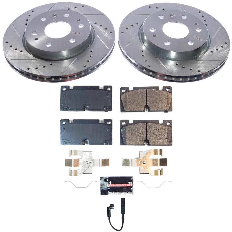 Power Stop 23-24 Chevrolet Colorado Front Z23 Evolution Brake Kit