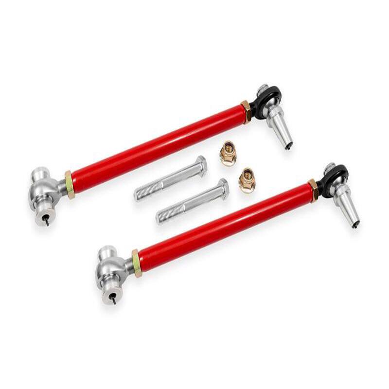 BMR 16-24 Chevrolet Camaro Double Adj. Front Lower Control Arms w/ Rod Ends - Red