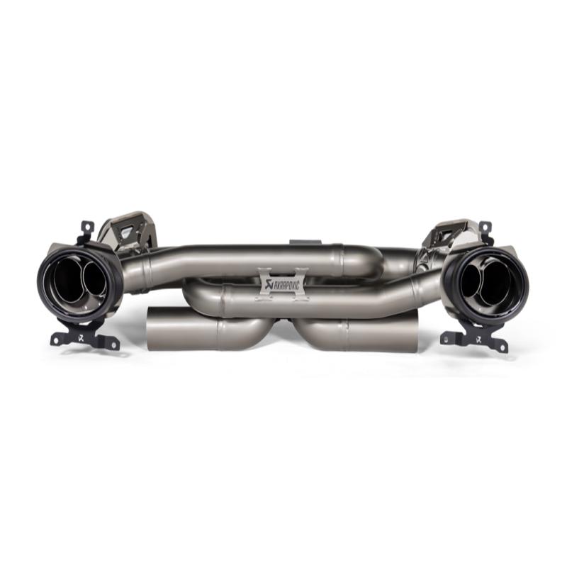 Akrapovic Porsche 911 Carrera /S/4/4S/GTS/Cabriolet/Targa/Dakar (992) Slip-On Line Titanium Exhaust