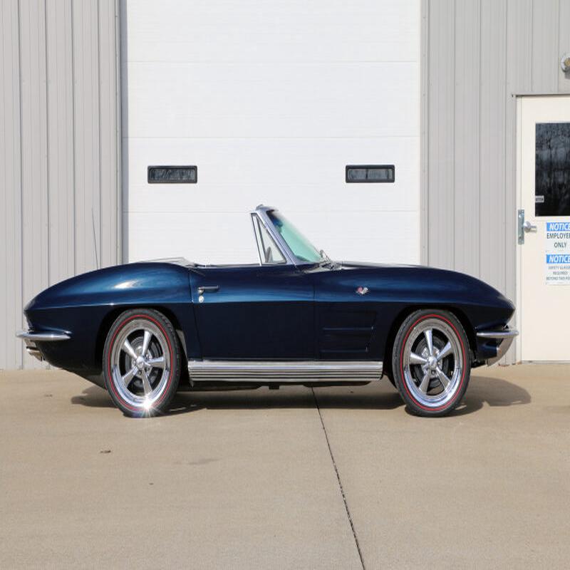 Ridetech 63-82 Chevrolet Corvette StreetGrip Suspension System w/ HQ Shocks & Steel Leaf Spring