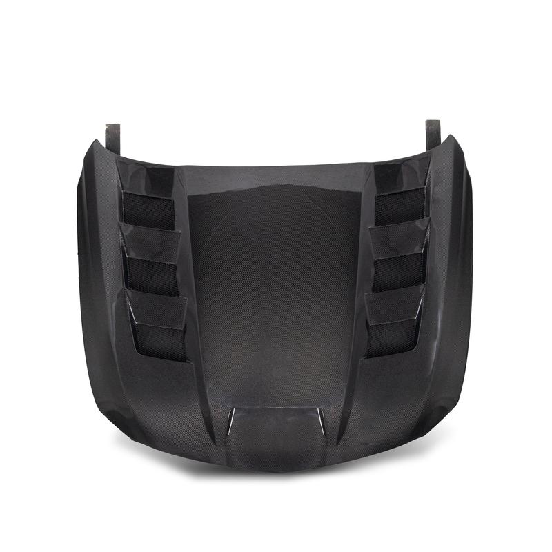 2020-2026 Cadillac CT5 / V-Blackwing Type-Terminator Double Sided Gloss Carbon Fiber Hood