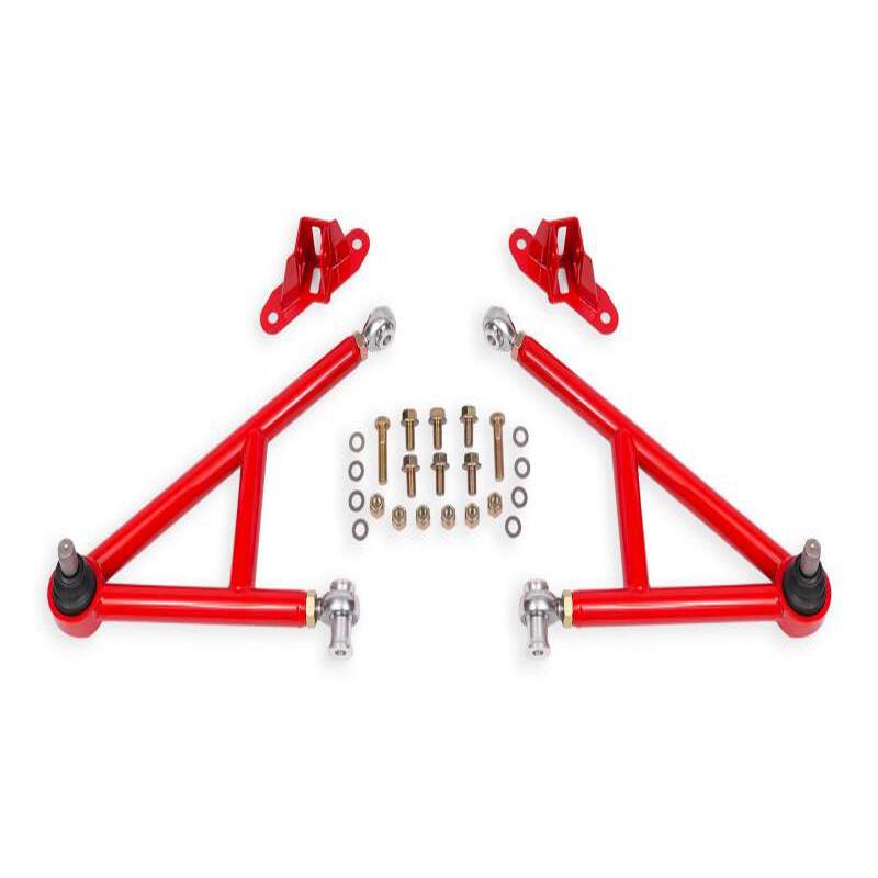 BMR 11-14 Ford Mustang Lower A-Arm Kit - Red