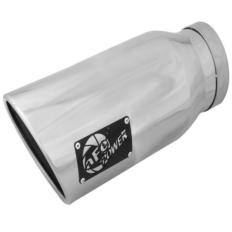 afe MACH Force-Xp Universal Exhaust Tip 4 IN Inlet x 6 IN Outlet x 15 IN L