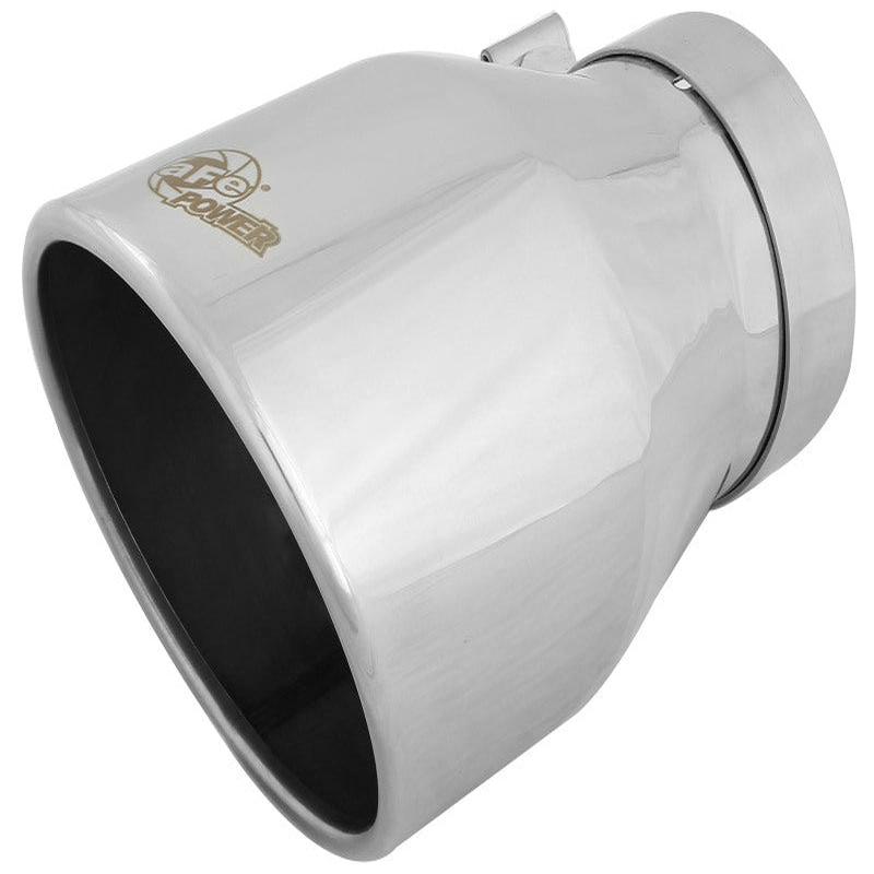 afe MACH Force-Xp Universal Exhaust Tip 4 IN Inlet x 6 IN Outlet x 9 IN L