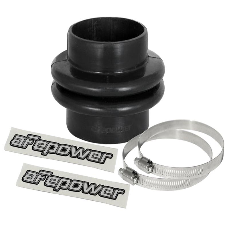 afe Magnum FORCE Intake Coupling Kit(2-3/8 IN ID to 2-1/2 IN ID x 2-1/2 IN L)Reducing Coupler Black