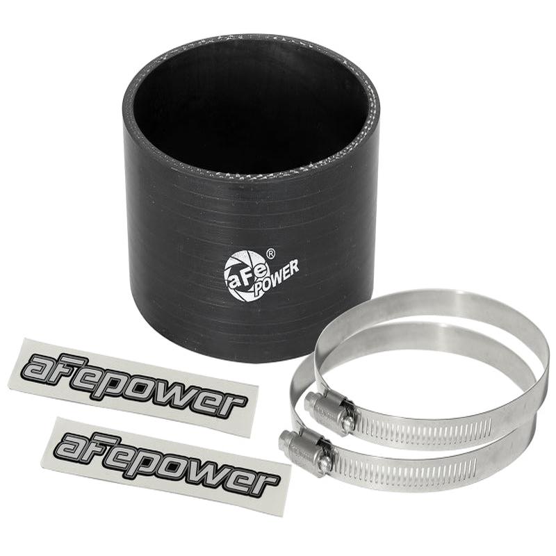 afe Magnum FORCE Intake Coupling Kit (3-1/4 IN ID x 2 IN L) Straight Coupler - Black