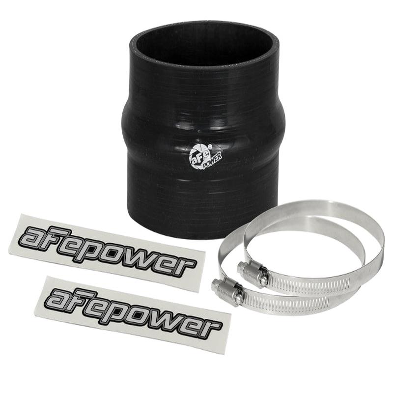 afe Magnum FORCE Intake Coupling Kit (3-1/4IN ID to 3-1/8IN ID x 3IN L)Straight Coupler w Hump Black