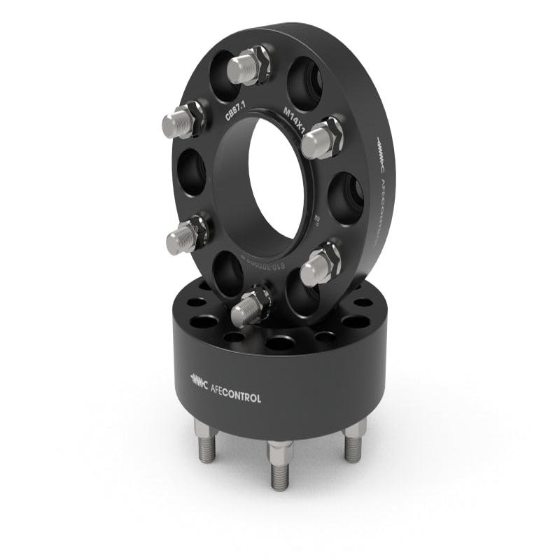 afe aFe CONTROL Wheel Spacers Ford F-150 21-25 6x135mm CB 87.1mm 2 IN Thickness