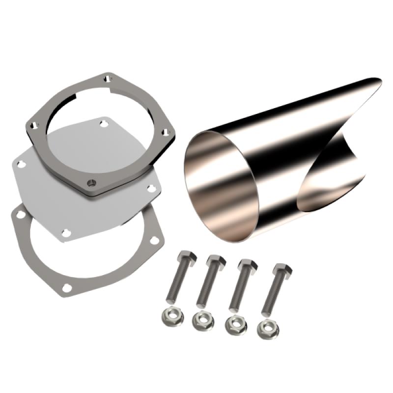 QTP 5in Weld-On QTEC DIY Cutout Pipe