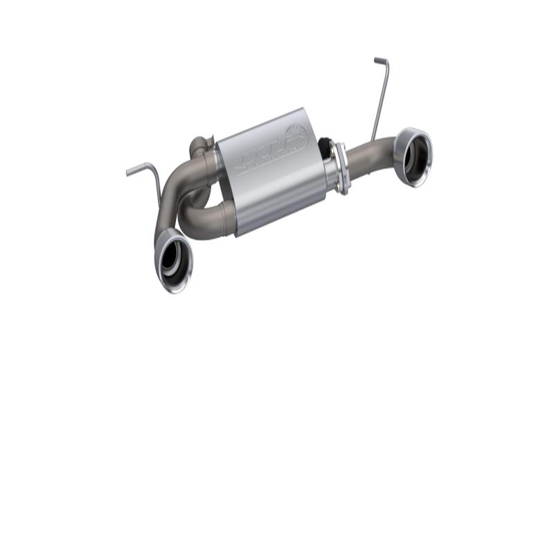 2007-2018 Jeep Wrangler JK QTP Screamer Axle Back