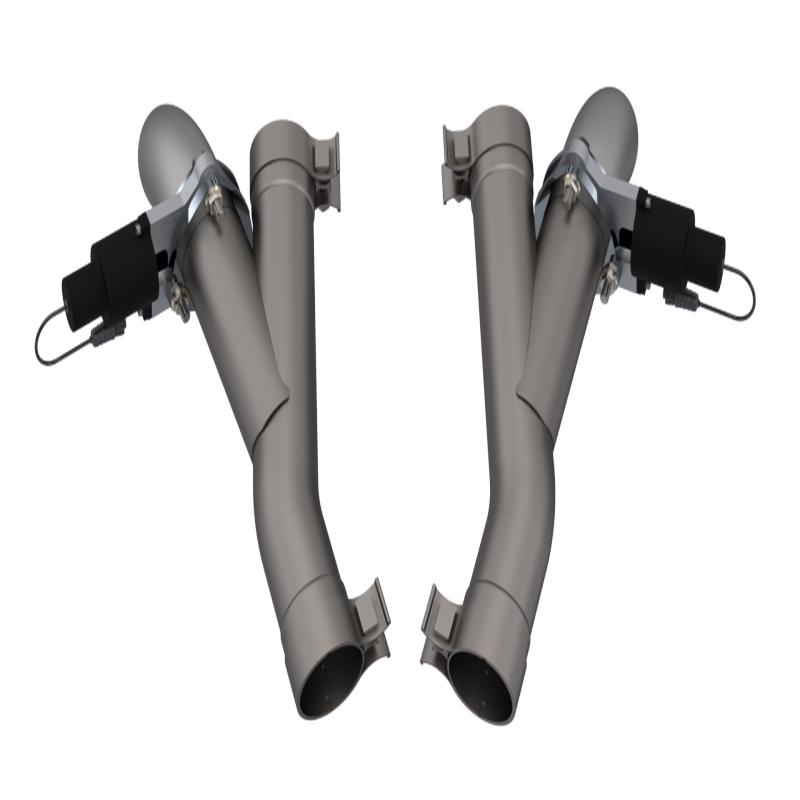 2012-2022 Jeep Grand Cherokee SRT, Trackhawk, Dodge Durango SRT QTP Aggressor Cutout Pipes