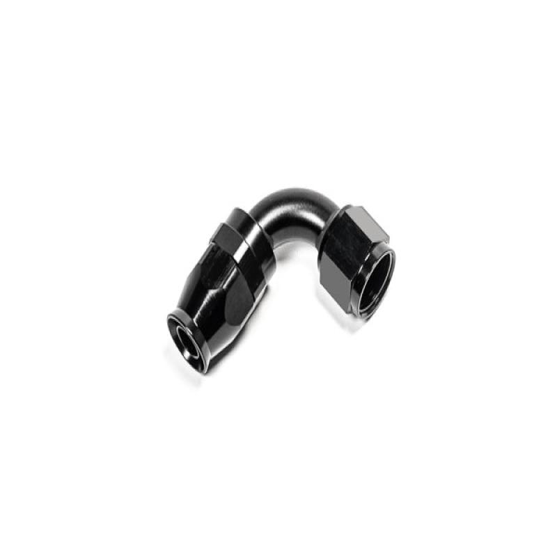 Radium Engineering 10AN Hose End 90 Degree PTFE - BLACK